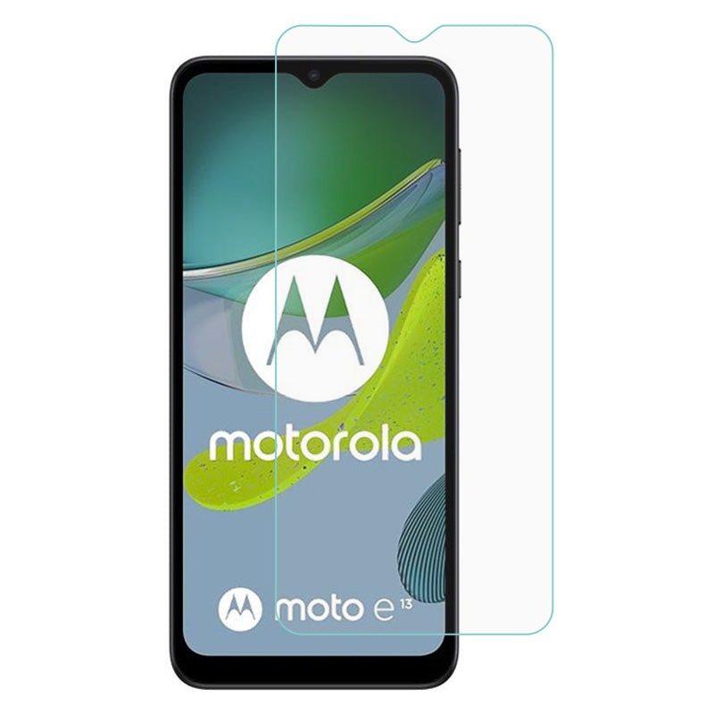 HD Clarity Film for Motorola Moto E13 4G Anti-explosion Tempered Glass Screen Protector 0.3mm Arc Edge Film HD Clarity Film for Motorola Moto E13 4G Anti-explosion Tempered Glass Screen Protector 0.3mm Arc Edge Film